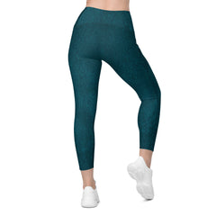 Steel Armor Crossover Leggings with Pockets