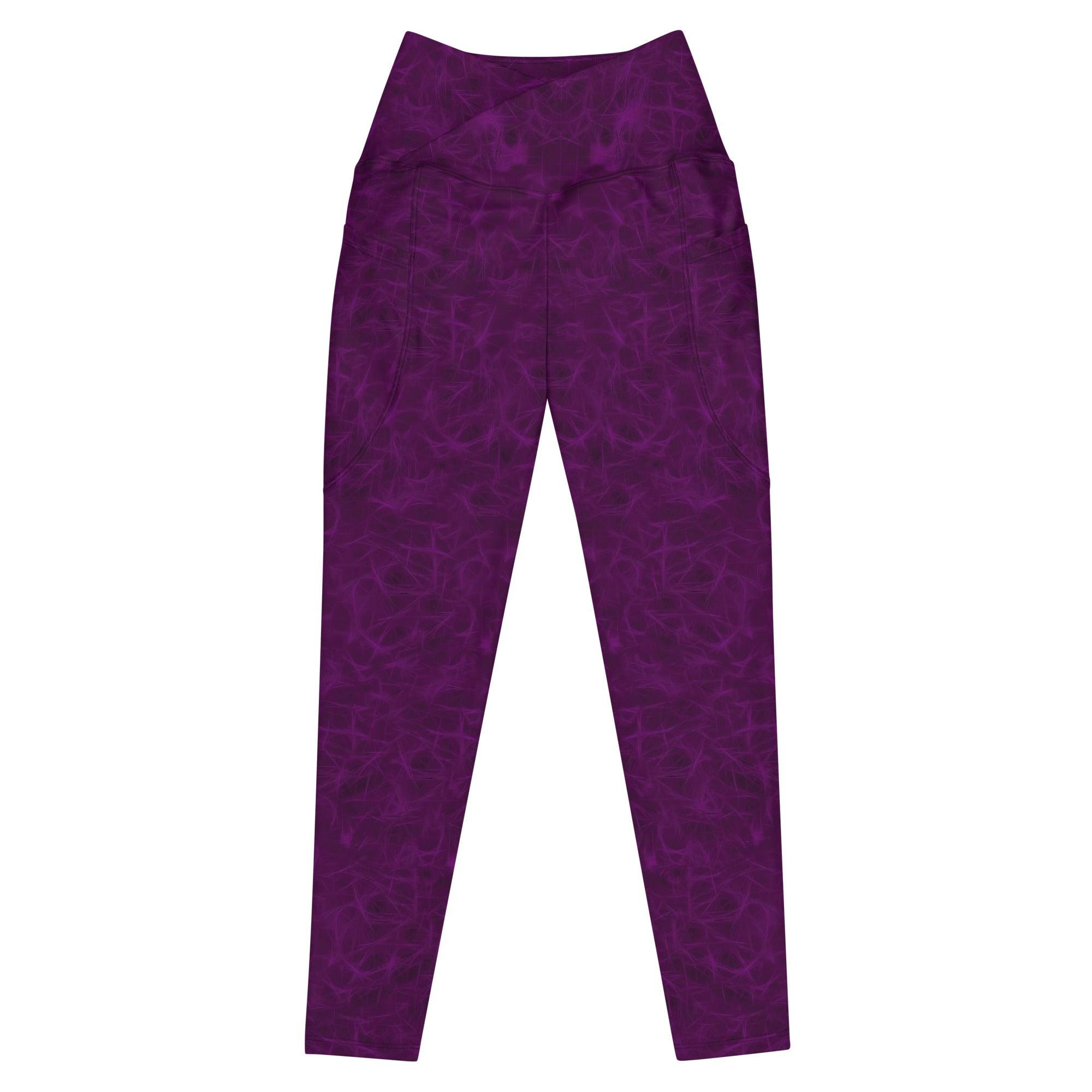 Cosmic Fusion Crossover Leggings With Pockets - Beyond T-shirts
