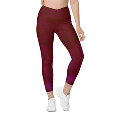 Elevate Harmony Crossover Leggings With Pockets - Beyond T-shirts