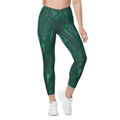 Active Harmony Crossover Leggings With Pockets - Beyond T-shirts