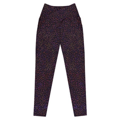 Botanic Serenity Crossover Leggings - Beyond T-shirts