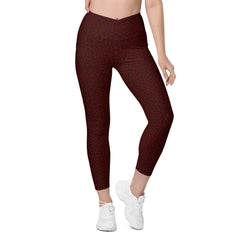 Nature Inspired Elegance Leggings With Pockets - Beyond T-shirts