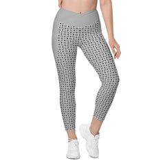 Aztec Adventure Crossover Leggings with Side Pocket