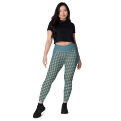 Nature's Nectar Crossover Leggings with Pocket