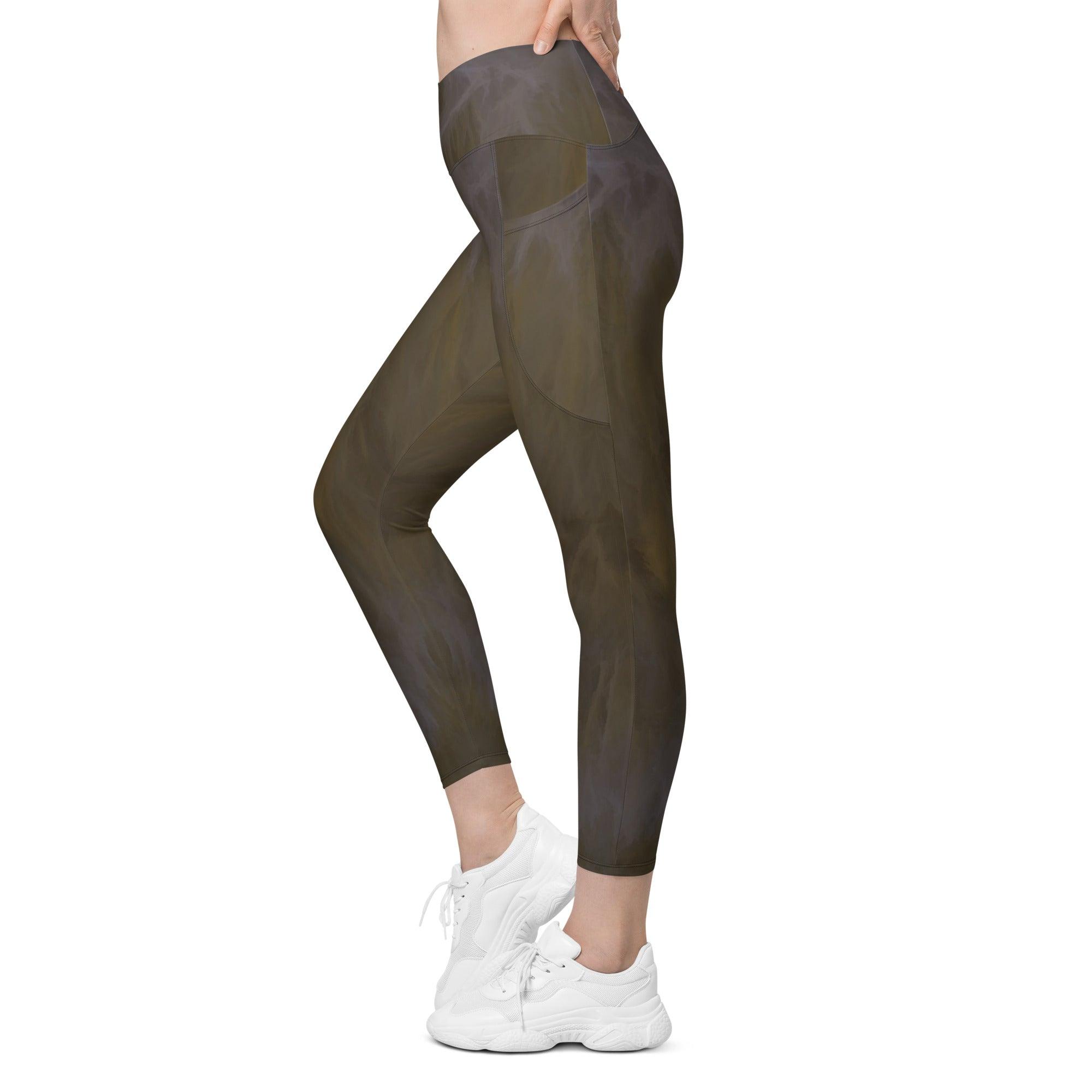 Zen Fusion Crossover Leggings With Pockets - Beyond T-shirts