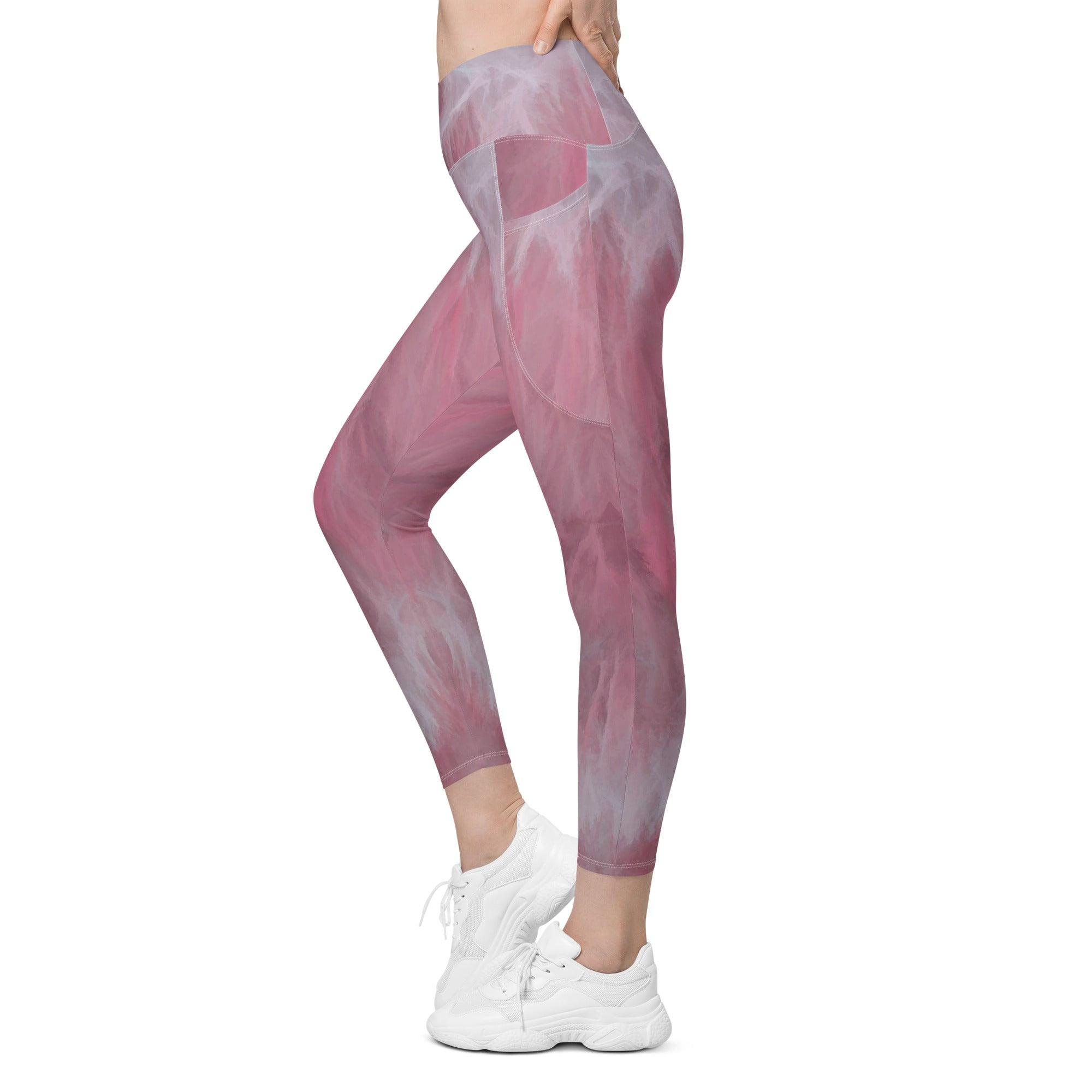 Zen Reflection Crossover Leggings With Pockets - Beyond T-shirts