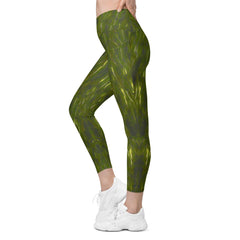 Tranquil Energy Crossover Leggings With Pockets - Beyond T-shirts