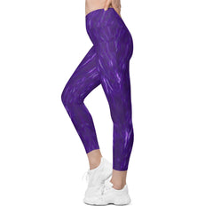 Vitality Flow Crossover Leggings Eith Pockets - Beyond T-shirts