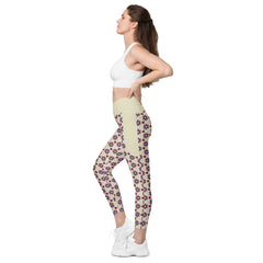 Prism Play Crossover Leggings with Pockets