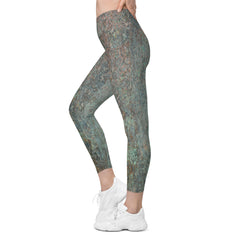 Titanium Comfort Crossover Leggings with Pockets