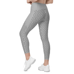 Aztec Adventure Crossover Leggings with Side Pocket