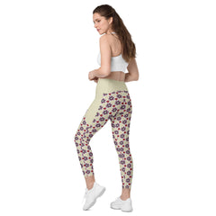 Prism Play Crossover Leggings with Pockets