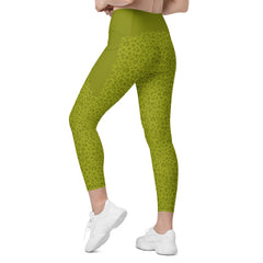 Serengeti Sprint Crossover Leggings with Pockets