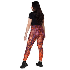 Canvas Creativity Crossover Leggings with Pockets