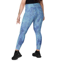 Copper Comfort Crossover Leggings with Pockets