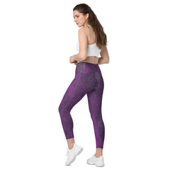 Urban Fusion Crossover Leggings with Pockets