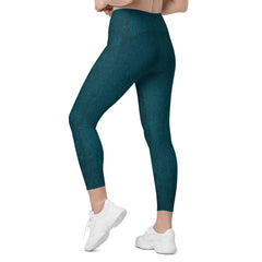 Steel Armor Crossover Leggings with Pockets