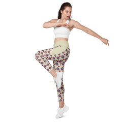 Prism Play Crossover Leggings with Pockets