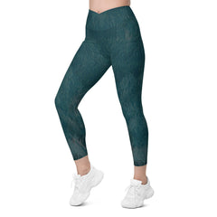 Harmony Fusion Crossover Leggings With Pockets - Beyond T-shirts