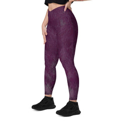 Cosmic Alignment Crossover Leggings With Pockets - Beyond T-shirts