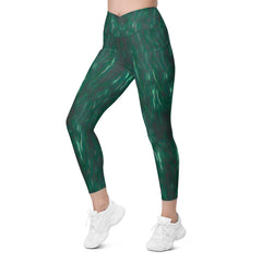 Active Harmony Crossover Leggings With Pockets - Beyond T-shirts