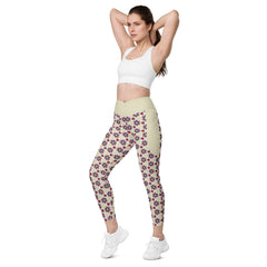 Prism Play Crossover Leggings with Pockets