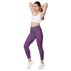 Urban Fusion Crossover Leggings with Pockets