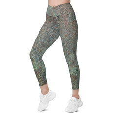 Titanium Comfort Crossover Leggings with Pockets