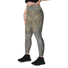 Urban Fusion Crossover Leggings with Pockets