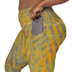 Bright and functional Yellow Leggings, perfect for active days