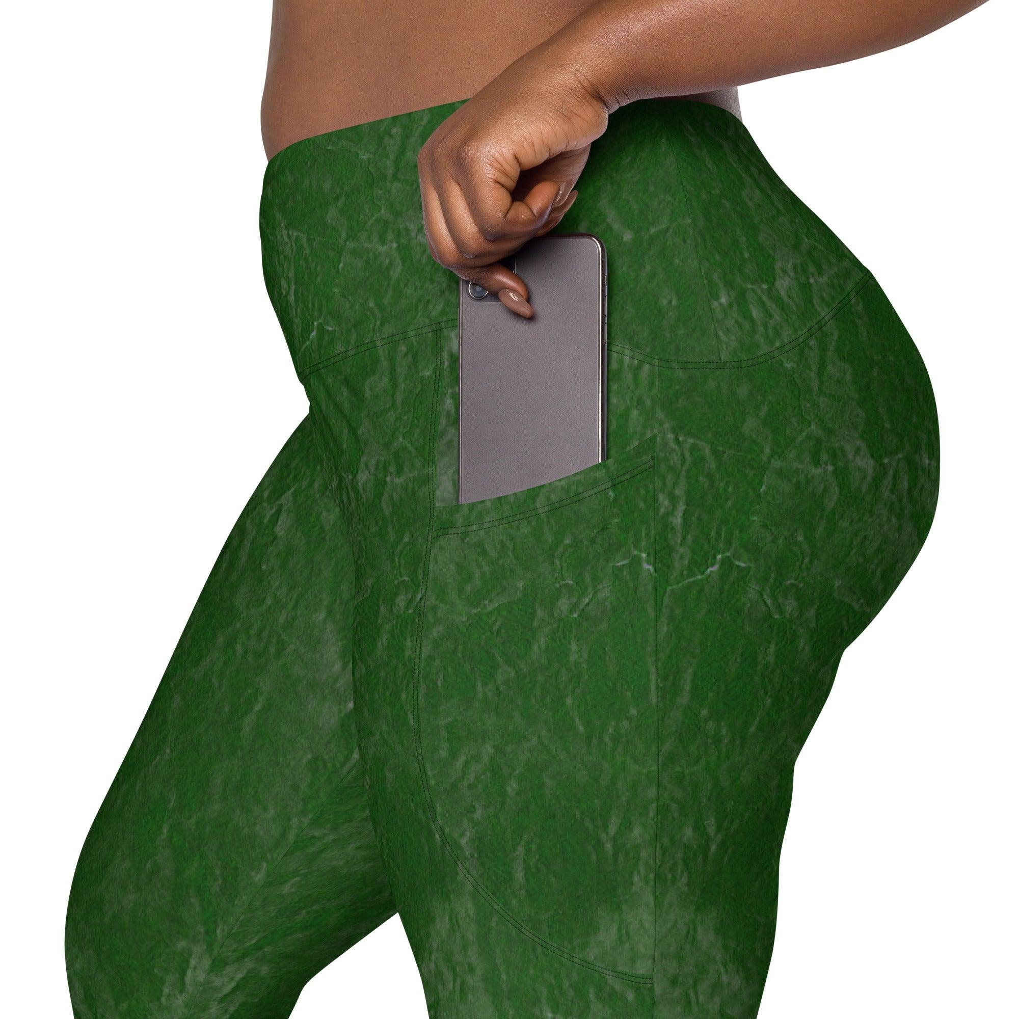 Mystic Enrichment Crossover Leggings With Pockets - Beyond T-shirts