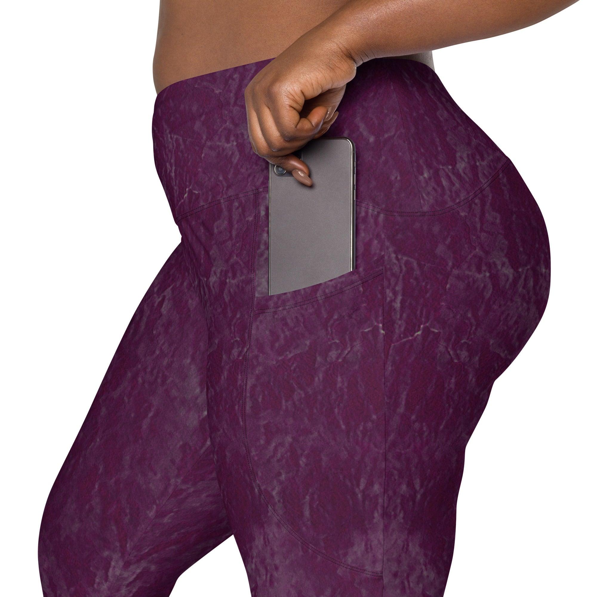 Cosmic Alignment Crossover Leggings With Pockets - Beyond T-shirts