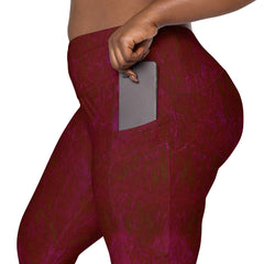 Elevate Harmony Crossover Leggings With Pockets - Beyond T-shirts