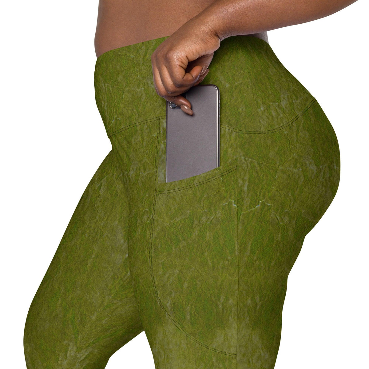 Harmony Haven Crossover Leggings With Pockets - Beyond T-shirts