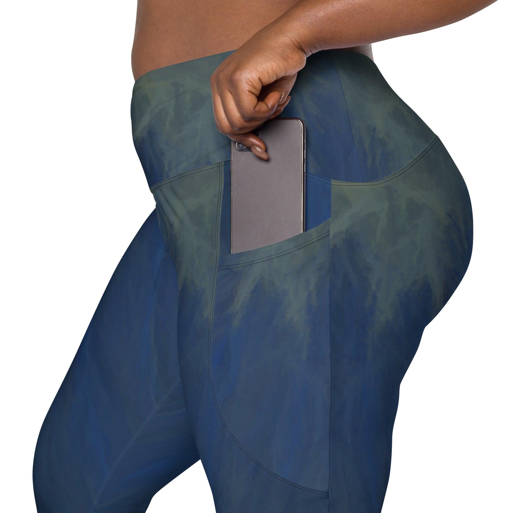 Elevated Comfort Crossover Leggings - Beyond T-shirts