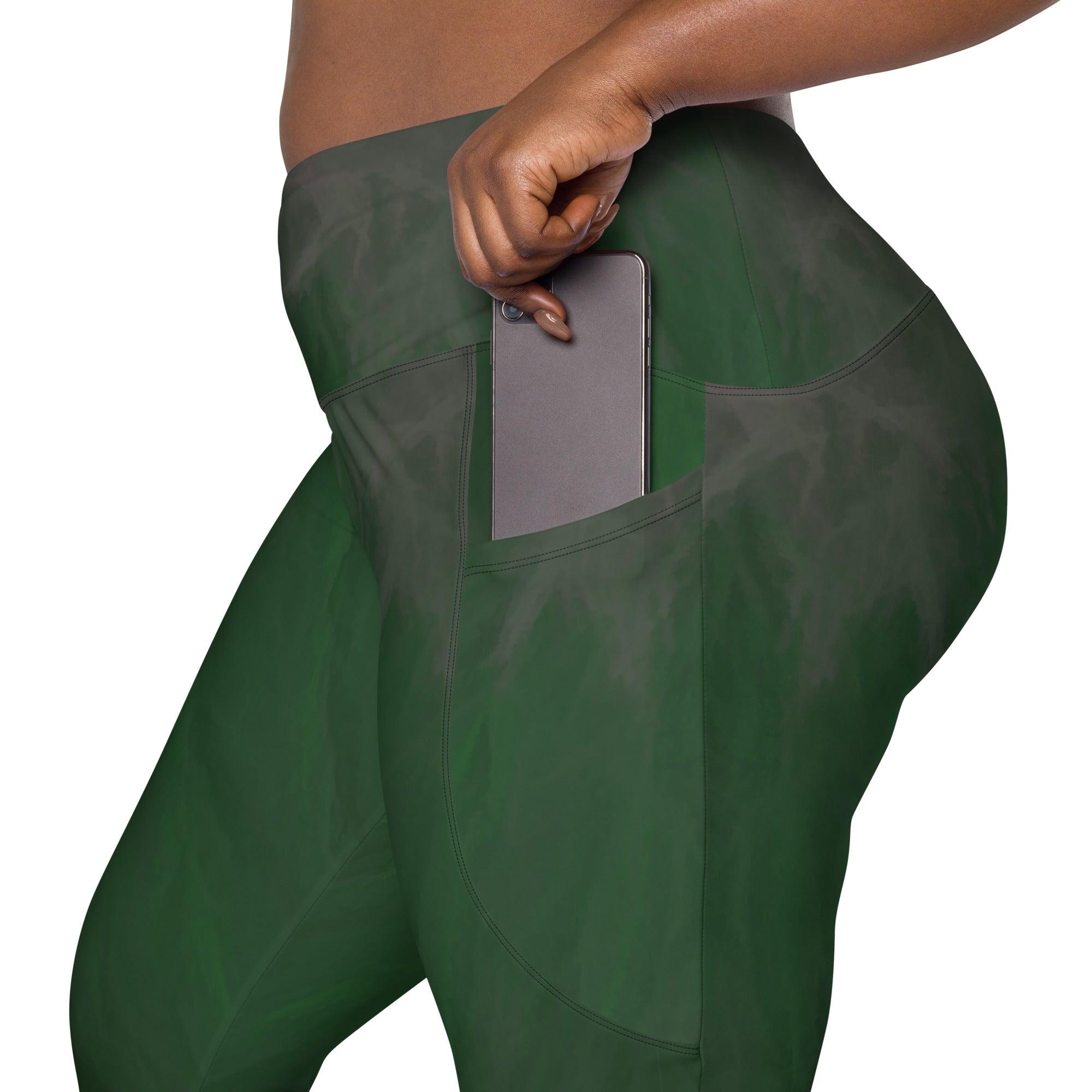 Empower Active Crossover Leggings With Pockets - Beyond T-shirts