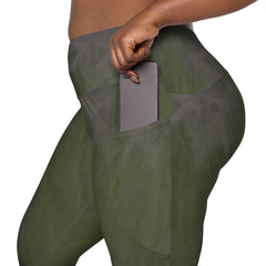 Dynamic Expression Crossover Leggings With Pockets - Beyond T-shirts