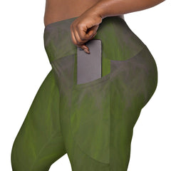 Mindful Movement Crossover Leggings With Pockets - Beyond T-shirts