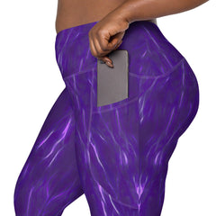 Vitality Flow Crossover Leggings Eith Pockets - Beyond T-shirts