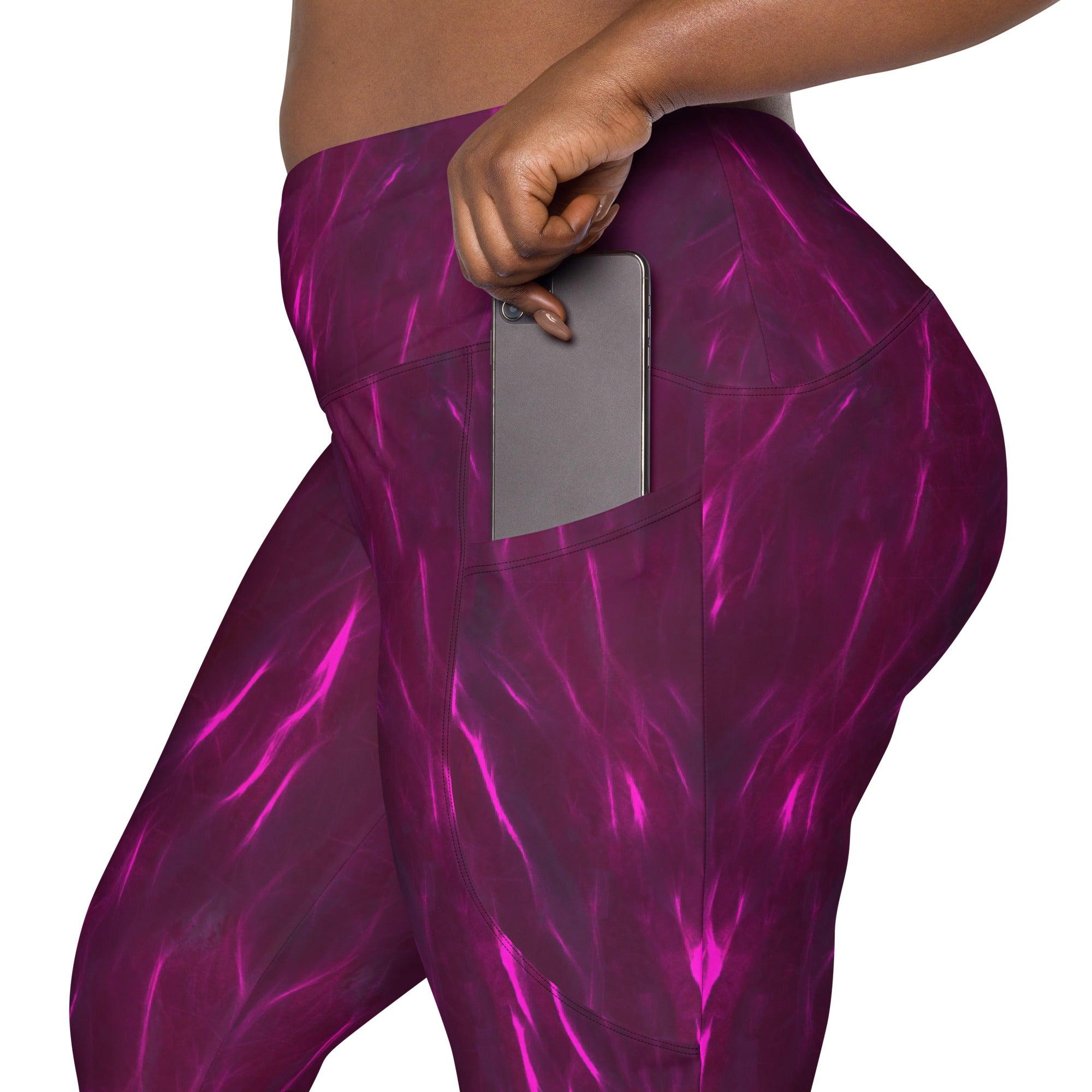 Seaside Voyage Crossover Leggings - Beyond T-shirts