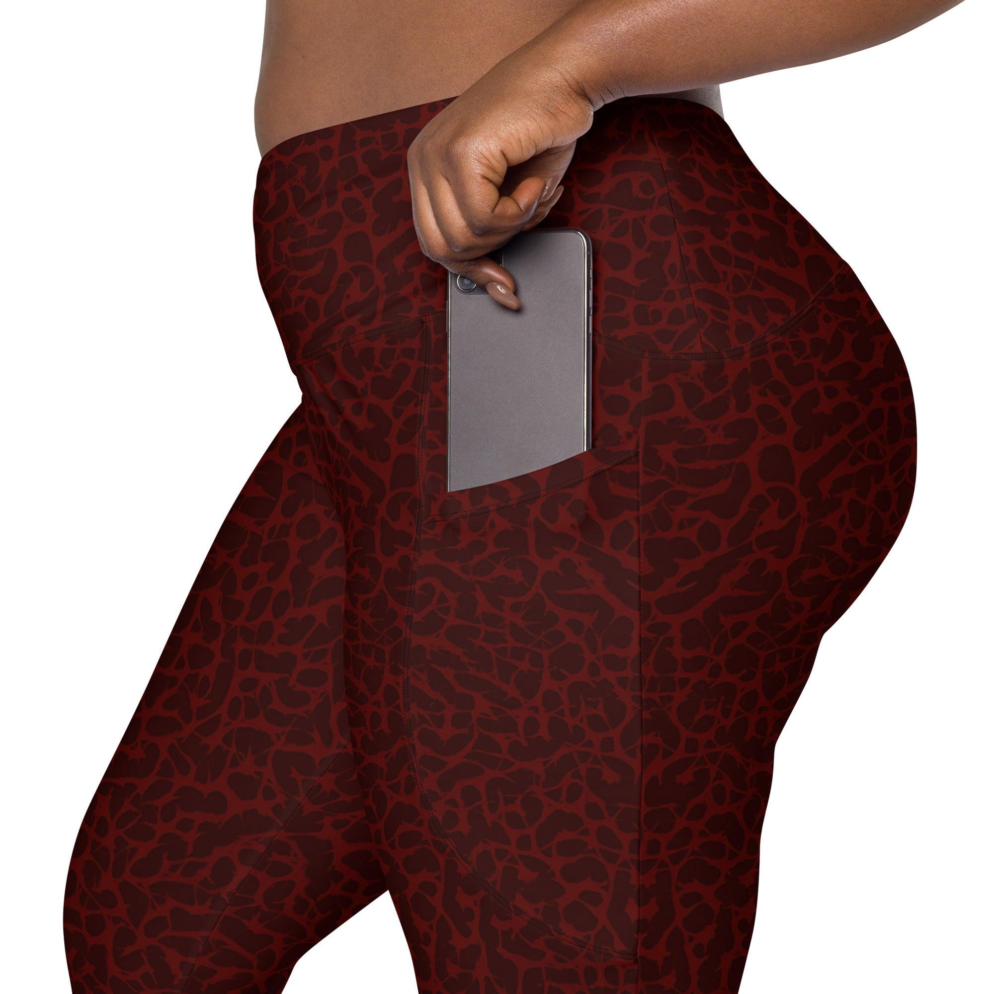 Nature Inspired Elegance Leggings With Pockets - Beyond T-shirts