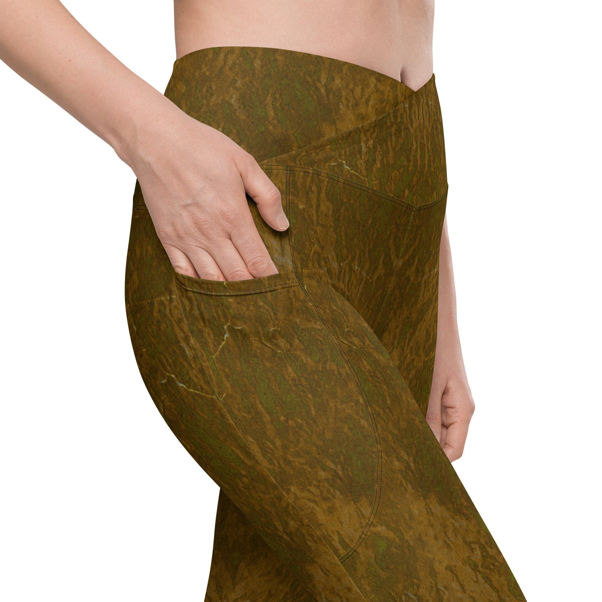 Fluid Comfort Crossover Leggings With Pockets - Beyond T-shirts