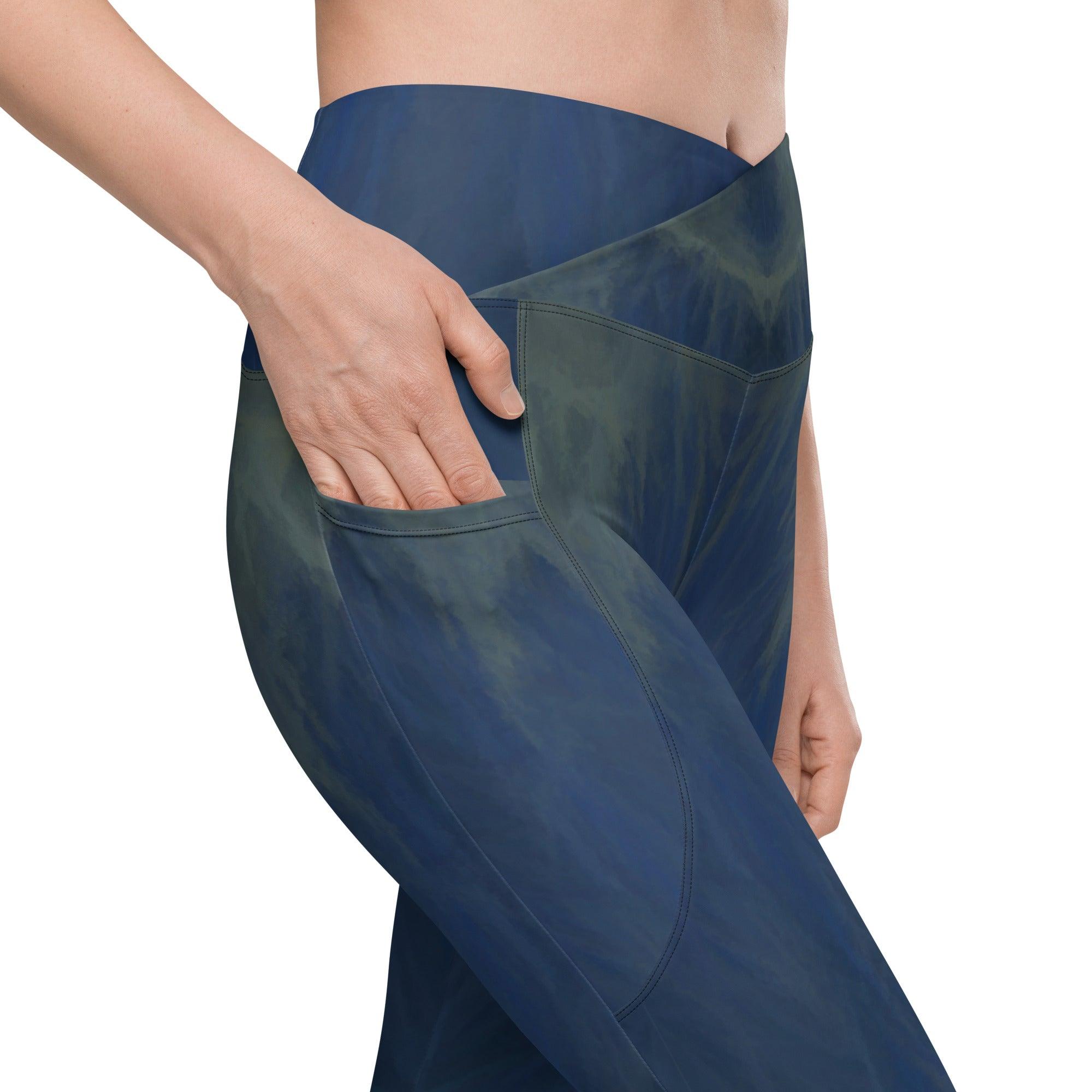 Elevated Comfort Crossover Leggings - Beyond T-shirts
