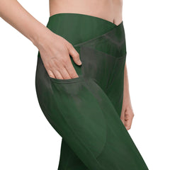 Empower Active Crossover Leggings With Pockets - Beyond T-shirts