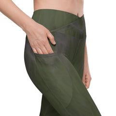 Dynamic Expression Crossover Leggings With Pockets - Beyond T-shirts