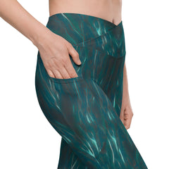 Eternal Motion Crossover Leggings With Pockets - Beyond T-shirts