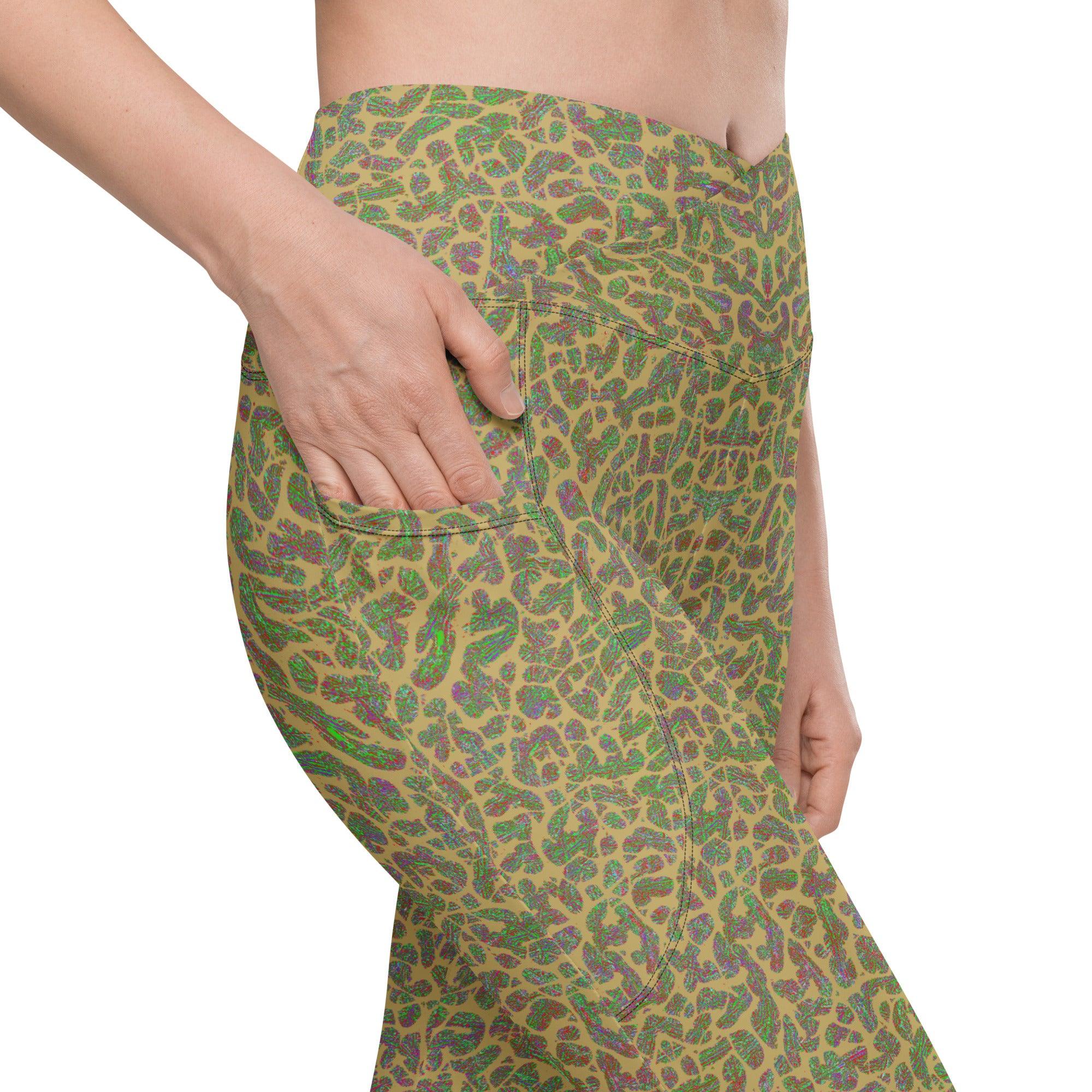 Botanic Flow Crossover Leggings - Beyond T-shirts