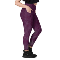 Cosmic Alignment Crossover Leggings With Pockets - Beyond T-shirts