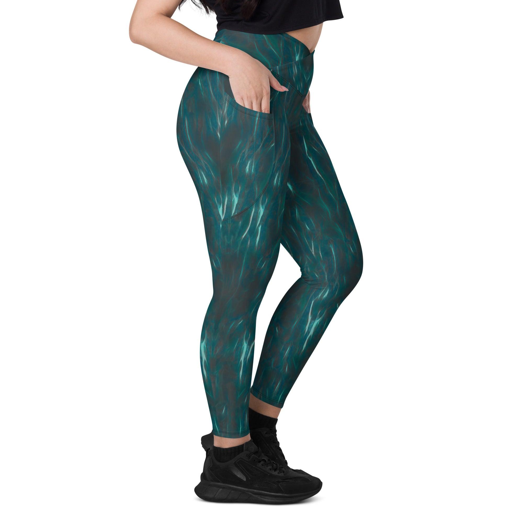 Eternal Motion Crossover Leggings With Pockets - Beyond T-shirts