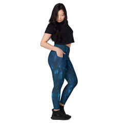 Enchanted Grove Crossover Leggings - Beyond T-shirts